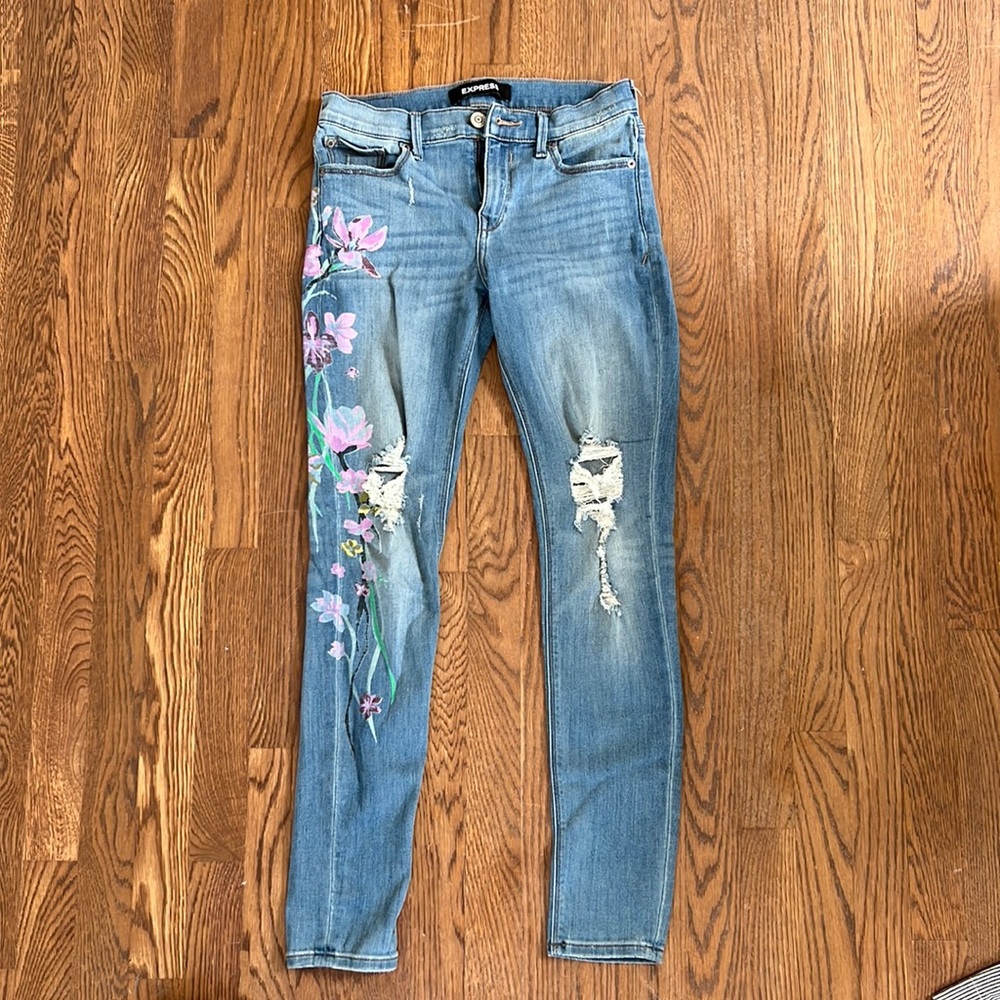 express flower jeans